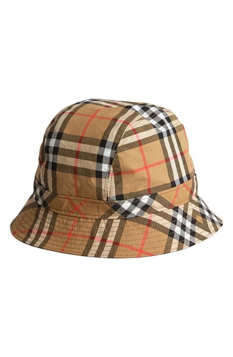 burberry leather bucket hat|burberry bucket hat vintage.